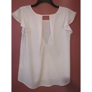Cream Blouse